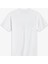 Retro Logo Erkek Beyaz T-SHIRT.102 2