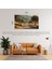 Doğa ve Manzara Yatay Arnavut Kaldırımlı Yol Meyve Ağaçları, Dağlar 04 Çerçevesiz 90X60CM Pvc Tablo 1