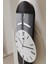 Antrasit-Gümüş Milano Time Modern Dekoratif Metal Camlı Duvar Saati 4