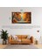Doğa ve Manzara Yatay Sonbahar Ağaçlarının Arasında Ufka Doğru Uzanan Yalnız Yol 07 Çerçevesiz 90X60CM Pvc Tablo 1