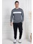 Mecit 2976 Gri Iki Ip Örme Spor Model Erkek Pijama Takımı 1