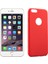 ESLIFETECH26AKSESUAR Iphone 6 Uyumlu Silikon Koruma Kılıf Kırmızı 2
