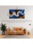 Soyut Tablo Akıcı Şekiller ve Dokular 03 Çerçevesiz 90X60CM Pvc Tablo 1
