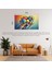 Soyut Geometrik Şekiller ve Renkler 08 Çerçevesiz 90X60CM Pvc Tablo 1