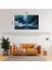 Doğa ve Manzara Yatay Sis Içinde Kaybolan Demir Yolu Rayları Melankolik Ruh Hali 03 Çerçevesiz 90X60CM Pvc Tablo 1