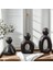 Evolu Form Seti – Minimalist Aile Heykeli 1