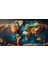 Dünya Harita Tablosu 01 Çerçevesiz 90X60CM Pvc Tablo 2