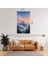 Doğa ve Manzara Dikey 60X90CM Gün Doğumunda Görkemli Dağ Manzarası 02 Çerçevesiz 60X90CM Pvc Tablo 1