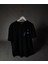 Okçu Baskılı Unisex Oversize Tişört – %100 Pamuk Terletmeyen T-Shirt 3