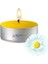 50 Li Papatya Kokulu Sarıtealight Mum 1