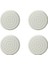 Şeffaf Silikon Masa ve Sandalye Kaymaz Paspaslar 4 Parçalı Set (Yurt Dışından) 1