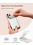 Halolock Magsafe Wallet Standlı Cüzdan Beyaz 5