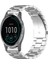 Garmin Vivoactive 4 ile Uyumlu Kordon Baklava Model Paslanmaz Çelik Metal Kayış 1