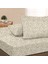 Dalya %100 Pamuk Çift Kişilik Lastikli Çarşaf Seti Bej- 160X200+30 cm 2