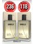 236 Floral Kadın Parfüm + 118 Floral Kadın Parfüm 50 Ml Edp 1