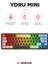 Yoru Mini Siyah/gri Type-C Bağlantılı Outemu Red Swich Q Mekanik Gaming Oyuncu Klavye Rgb 1