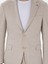 Erkek Bej Slim Fit Dokulu Takım Elbise 50307680-VR011 7