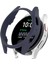 Samsung Galaxy Watch7 44MM Çarpışma Önleyici Pc Saat Kılıfı Için Içi Boş Koruyucu Çerçeve - Gece Mavisi (Yurt Dışından) 1