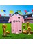 Messi Yeni Takım Inter Pembe Halı Saha Forması Yetişkin 5