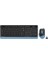 A4 Tech Fg1035 2.4G Mavi Q Fn-Mm Klv+Optik Mouse Set 3