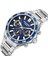 LC08067.390 Erkek Kol Saati – Mavi Çerçeve, Kronograf Tasarım, Çelik Kasa 2
