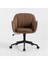 Milano Çalışma Koltuğu - Kahverengi 60X80-88X62 cm 2