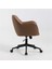Milano Çalışma Koltuğu - Kahverengi 60X80-88X62 cm 3