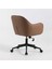 Milano Çalışma Koltuğu - Kahverengi 60X80-88X62 cm 4