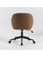 Milano Çalışma Koltuğu - Kahverengi 60X80-88X62 cm 5