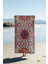 Modern Desenli Dijital Baskı Plaj Deniz Havlusu Peştamal 80X160 cm BRS018 1