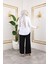 Beli Lastikli Salaş Ayrobin Pantolon - Siyah / A0103 4