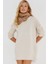 Kadın Vanilya Triko Tunik YV110 4