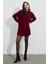 Kadın Bordo Triko Tunik YV110 3