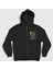 Unisex Siyah Cthulhu Cathulhu Hp Lovecraft Fermuarlı Kapüşonlu Sweatshirt 1