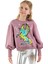 Unicorn Kız Çocuk Gül Kurusu Sweatshirt 1