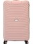 Unisex Pudra Büyük Boy Silikon Kırılmaz Pp Valiz 2