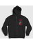 Unisex Siyah Malenia Blade Of Miquella Elden Ring Fermuarlı Kapüşonlu Sweatshirt 1