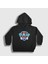 Unisex Çocuk Siyah Logo Paw Patrol Kapüşonlu Sweatshirt 1
