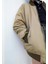 Zara Oversize Fermuar Detaylı Dolgulu Bomber Mont ABZRA0059 3