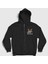 Unisex Siyah Nice Try Schrodinger Schrodingers Cat Kedili Fermuarlı Kapüşonlu Sweatshirt 1