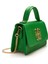 Deri Logolu Zincirli Çanta Yesil 12143966000 2