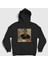 Unisex Siyah Ryan Gosling Eats Cereal Kapüşonlu Sweatshirt 1