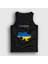 Unisex Siyah Ukraine Map Flag Ukrayna Haritası Bayrağı Atlet 1