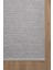 Hena HN006A Gri Şönil Kilim Ince Yumuşak Toz Yapmaz Kaymaz Taban Makinada Yıkanabilir Modern Halı 5