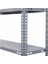 5 Katlı 43X60X200 cm Galvaniz Çelik Raf - Depo, Arşiv, Kiler, Dosya, Market Rafı 3