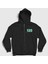 Unisex Siyah Cho Hyun Ju 120 Squid Game Fermuarlı Kapüşonlu Sweatshirt 1