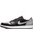 Air Jordan 1 Retro Low Og Leather Unisex Sneaker Hakiki Deri Unisex Günlük Spor Ayakkabı Siyah 1