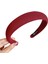 Yeni Vintage Red Womens Head Bandı Yün Velvet Saç Band Taş Takımı Kız Yan Sünger Saç Çember Noel Günü Saç Aksesuarları Renk: 04 (Yurt Dışından) 1