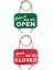 Vintage Ahşap Open-Closed Tabelası 3
