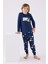 Erkek Çocuk Mavi Pijama Takımı 2